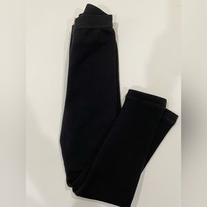 EUC L.L. Bean mountain fleece lined leggings.